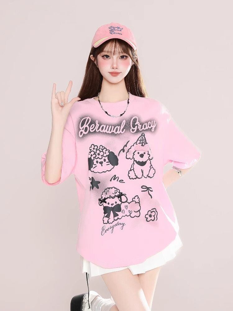 美人度アップ 売れ筋 話題沸騰中 絶対流行 早い者勝ち カジュアル 2色選択 Tシャツ<S-11279>