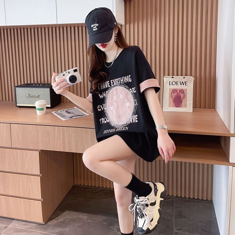 大好評 カジュアル 絶対欲しい キュート プリント全3色 半袖Tシャツ カットソー ＜S-8600＞