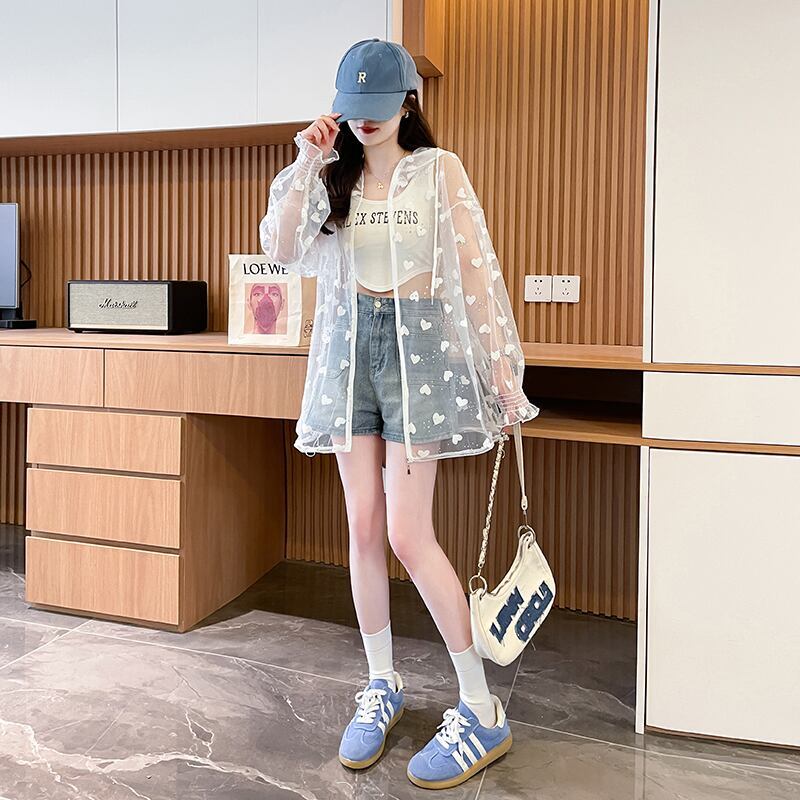 女子マスト 売れ切れ必至 着?せ シンプル 透け感 シャツ ＜S-11921＞