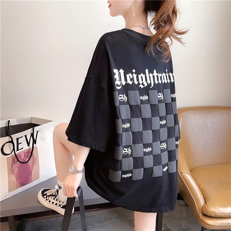 スタイリッシュ 3色選択可 一目惚れ アルファベット Tシャツ カットソー＜S-3060＞