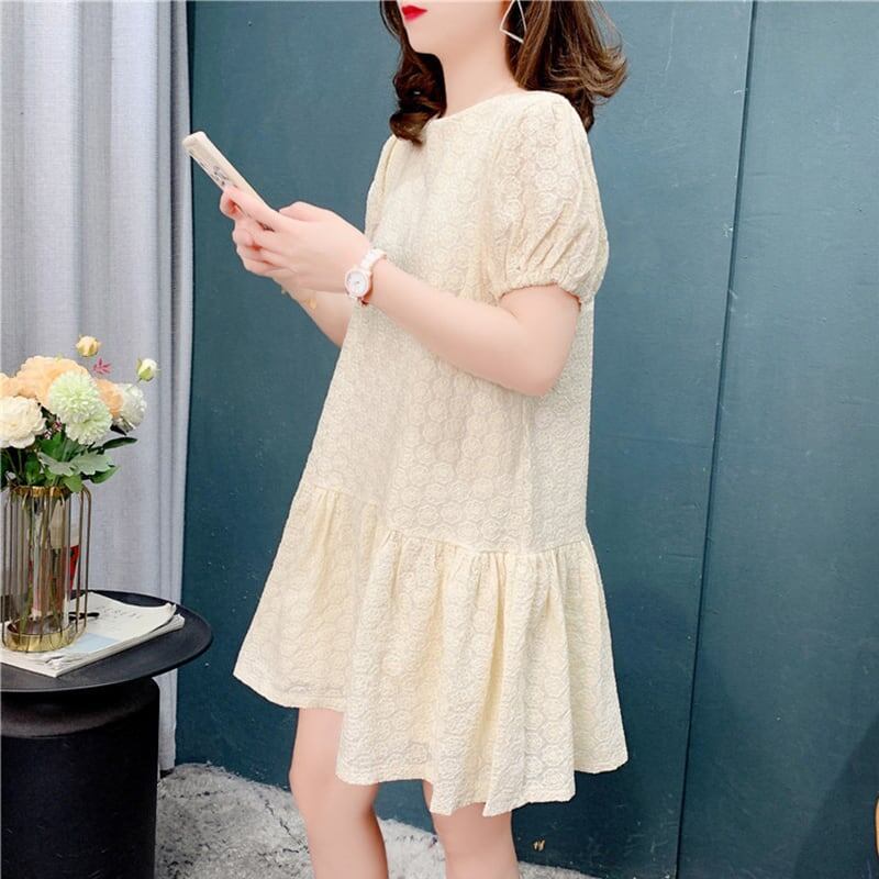 ゆったり感アップ プリント オシャレ度満点 ワンピース＜S-3116＞