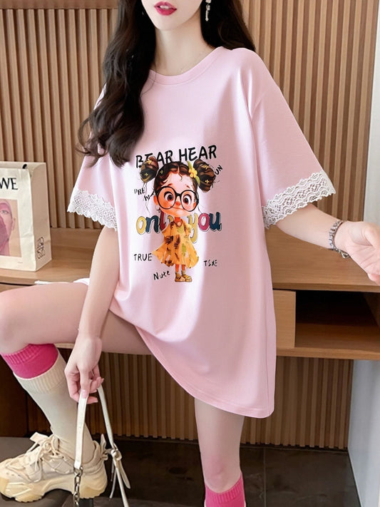 美人度アップ カジュアル 好感度UP 全4色 半袖 Tシャツ ＜S-11118＞