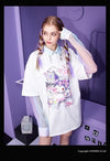 プリント ゆったり 半袖 Tシャツ <S-13129>