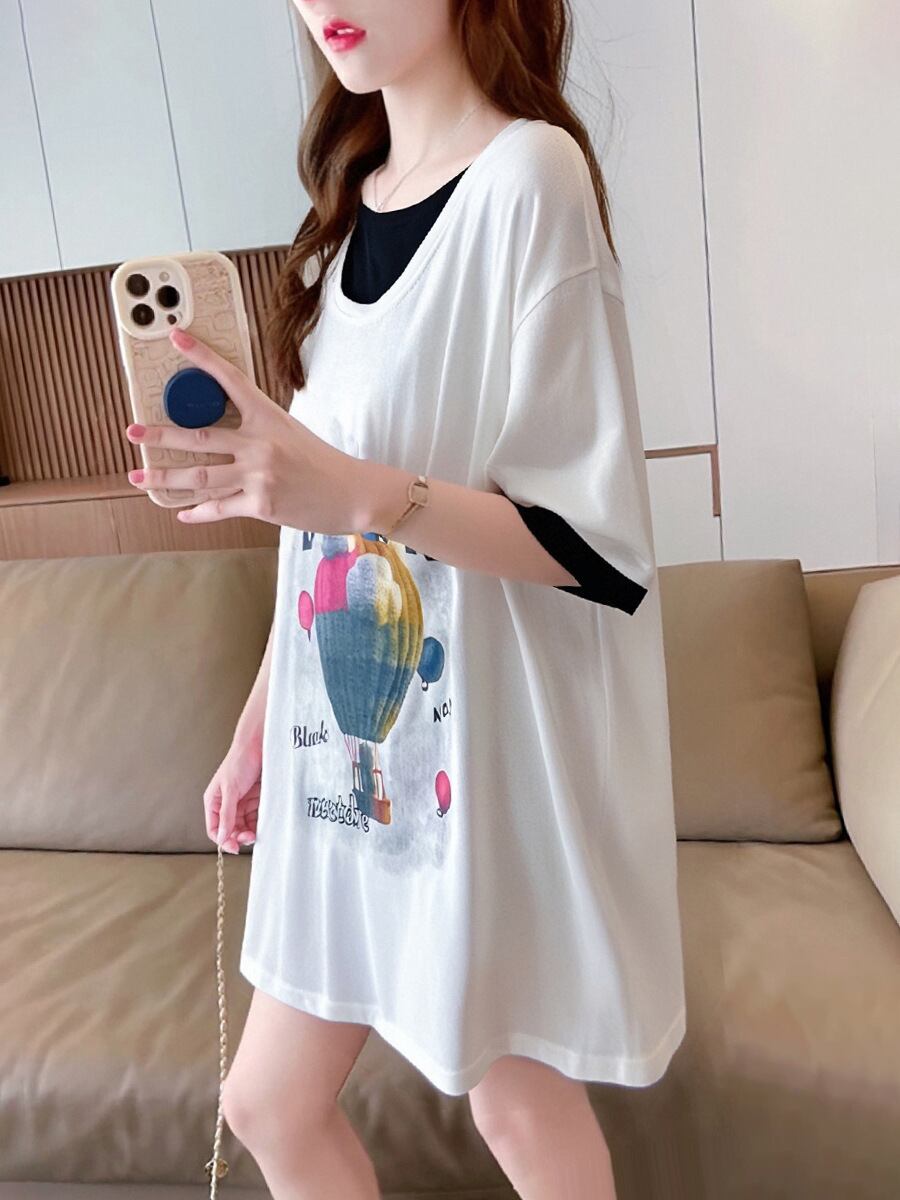 定番シンプル 売り切れ必至 美人度アップ 着回し力抜群 全5色 半袖Tシャツ<S-11376>