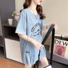 着心地抜群 切り替え 女性力を高める Tシャツ＋ショートパンツ セットアップ＜S-3612＞