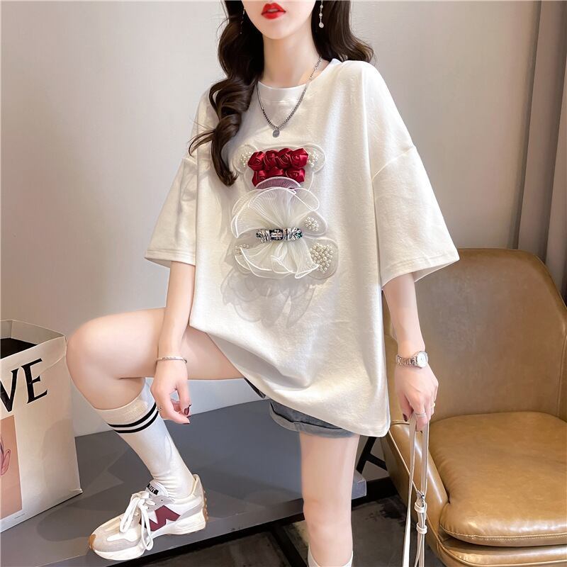 デザインセンス重工業立体パターンベアーズニューアイロンダイヤメッシュ半袖Tシャツ<S-2916>