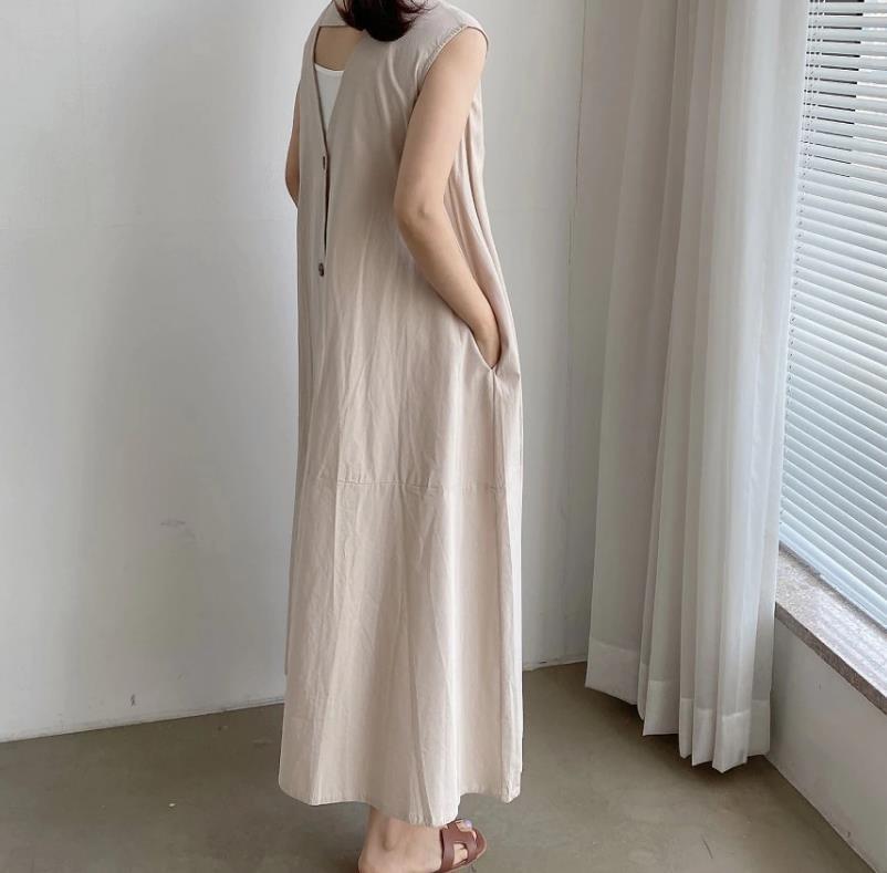 定番シンプル エレガント カジュアル ワンピース<S-8374>