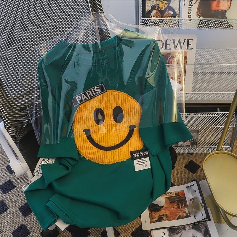 個性的なデザイン プリント オシャレ度満点 Tシャツ カットソー＜S-3373＞