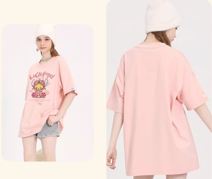 ゆったり 半袖 Tシャツ <S-13141>