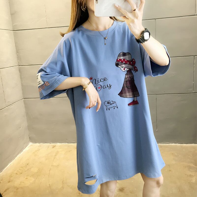 大活躍 ファッション カジュアル ルーズ 半袖シャツ<S-6655>