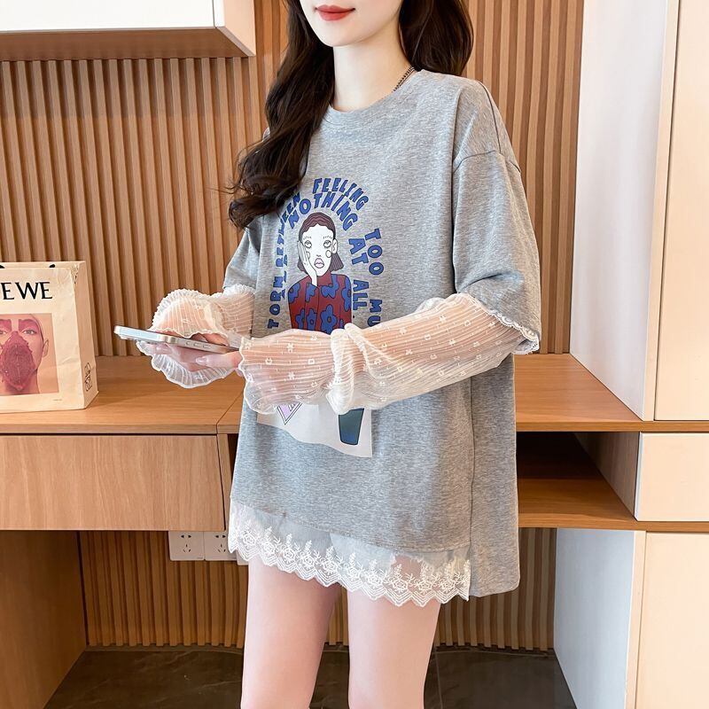 美人度アップ 絶対流行 今季マストバイ 早い者勝ち カジュアル Tシャツ<S-11701>