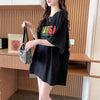 スタイリッシュ ラウンドネック 一目惚れ アルファベット Tシャツ カットソー＜S-2888＞