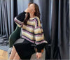 「上品な美しさ」女性らしい落ち着いたファッション  4色選択 ニットトップス<S-10696>