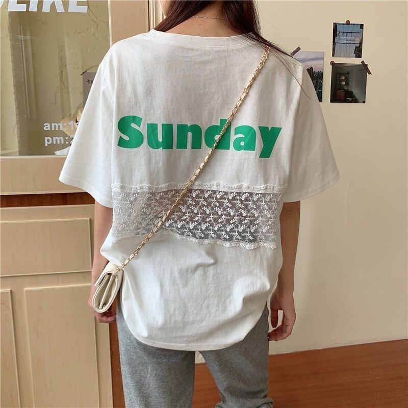 個性的なデザイン 3色選択可 バックで綺麗 Tシャツ カットソー＜S-3023＞