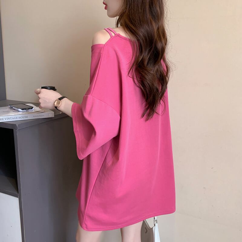 美人度アップ カジュアル キュート 全3色 半袖Tシャツ カットソー ＜S-8613＞
