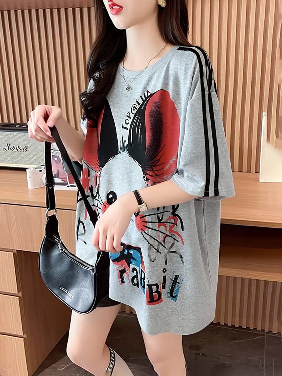 大好評 好感度UP 美人度アップ カジュアル 全4色 半袖 Tシャツ ＜S-11237＞