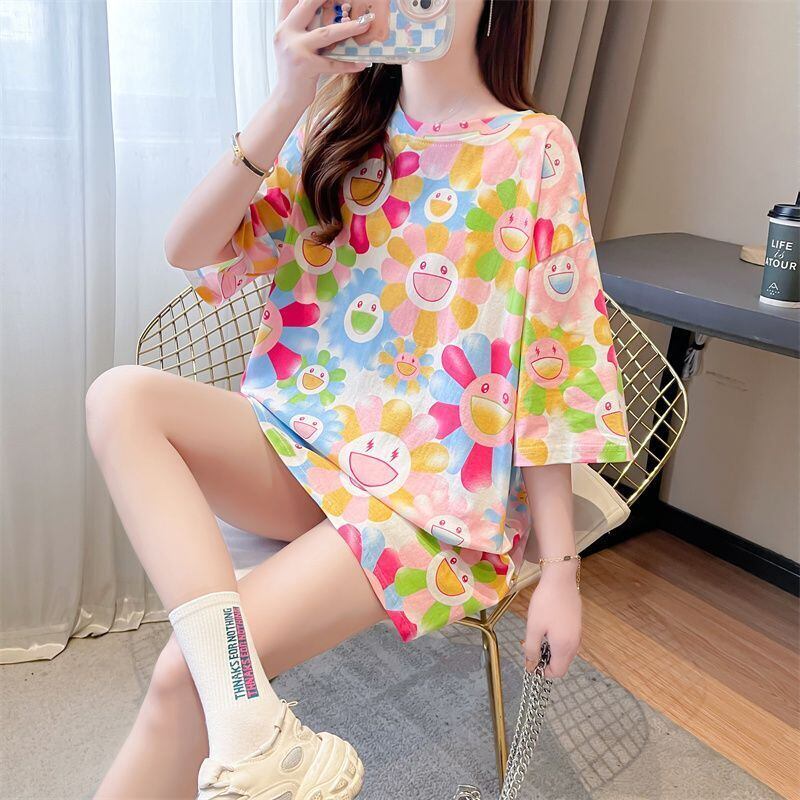 大人可愛い 売り切れ必至 美人度アップ 着回し力抜群 全5色 半袖Tシャツ<S-11520>