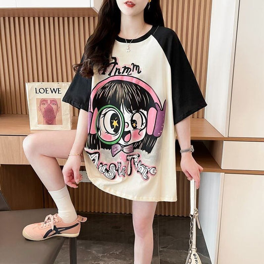 スウィート 好感度UP 大好評 カジュアル 全3色 半袖 Tシャツ ＜S-11128＞