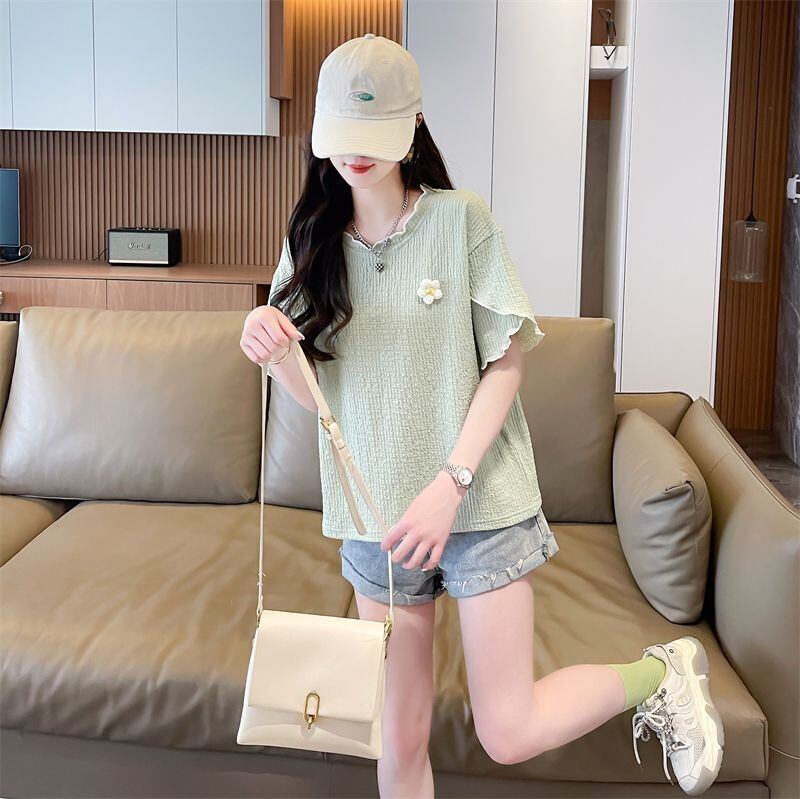 美人度アップ スウィート キュート 5色選択 半袖Tシャツ＜S-8578＞