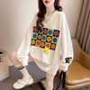 スタイリッシュ 切り替え 一目惚れ プリント Tシャツ カットソー＜S-3648＞