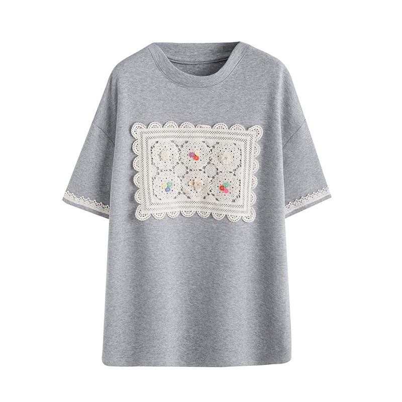 好感度UP 絶対流行 売れ筋 早い者勝ち カジュアル Tシャツ<S-11348>