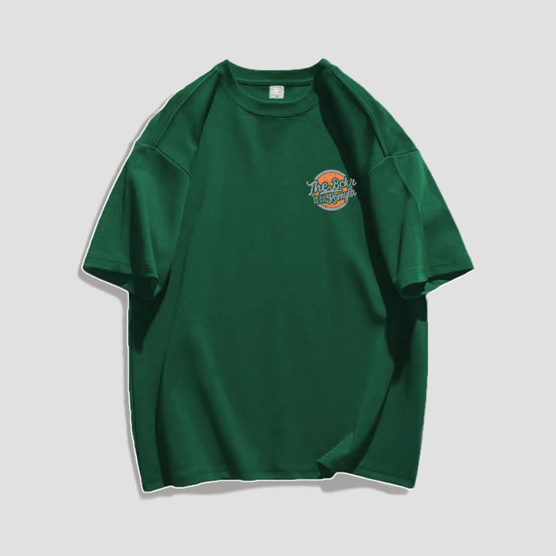 絶対欲しい 全5色 トレンドのロゴデザインをプリントしたTシャツは着回し力抜群 半袖Tシャツ<S-9256>