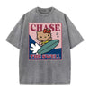 上質 シンプル プリント カジュアル Tシャツ S-13295