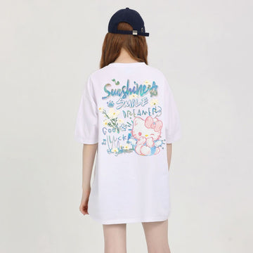 シンプル 体型カバー 新作 カジュアル Tシャツ S-13238