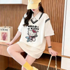 偽二枚 カジュアル プリント シンプル Tシャツ S-13260