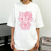 ゆったり 体型カバー ファッショ 半袖  Tシャツ S-13228