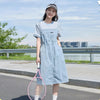 早い者勝ち カジュアル 体型カバー ワンピース MO-80042