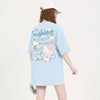 シンプル 体型カバー 新作 カジュアル Tシャツ S-13238