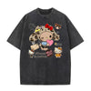 ゆったり シンプル プリント カジュアル Tシャツ S-13286