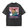 上質 シンプル プリント カジュアル Tシャツ S-13295