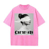 大人気 ゆったり プリント カジュアル Tシャツ S-13291