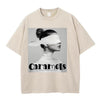 大人気 ゆったり プリント カジュアル Tシャツ S-13291