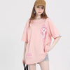 早い者勝ち 体型カバー カジュアル Tシャツ S-13241