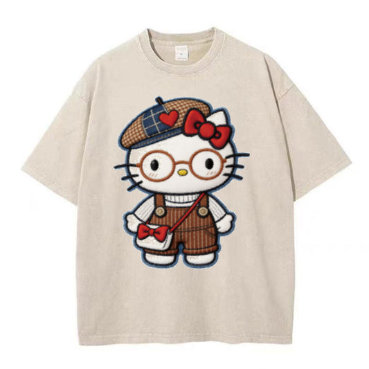 大人可愛い ゆったり シンプル カジュアル Tシャツ S-13287