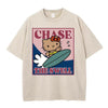 上質 シンプル プリント カジュアル Tシャツ S-13295