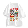 男女兼用 売れ筋 プリント Tシャツ & ショーツ セットアップ S-13263