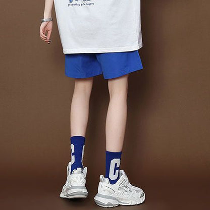 売れ筋 ゆったり Tシャツ & ショーツ セットアップ MO-80109