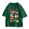 男女兼用 売れ筋 プリント Tシャツ & ショーツ セットアップ S-13263