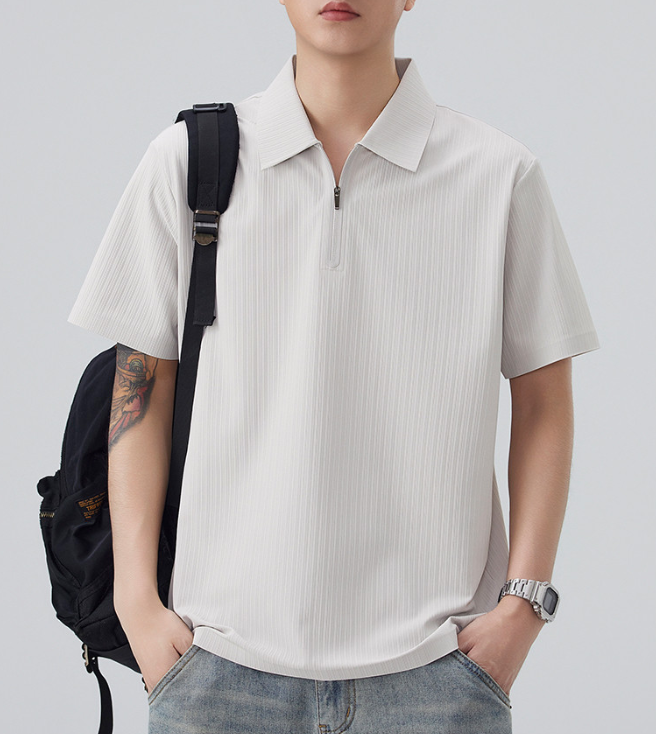肌触りよい シンプル 半袖 Tシャツ MO-80031