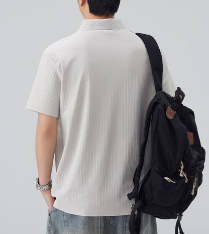 肌触りよい シンプル 半袖 Tシャツ MO-80031