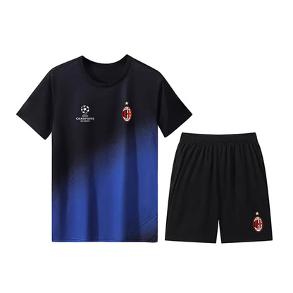 男女兼用 配色 大人気 Tシャツ & ショーツ セットアップ S-13216