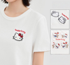 大人可愛い 品質のいい プリント 半袖 Tシャツ S-13219