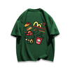 男女兼用 シンプル カジュアル プリント Tシャツ S-13232