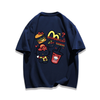 男女兼用 シンプル カジュアル プリント Tシャツ S-13232
