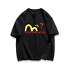 男女兼用 シンプル カジュアル プリント Tシャツ S-13232