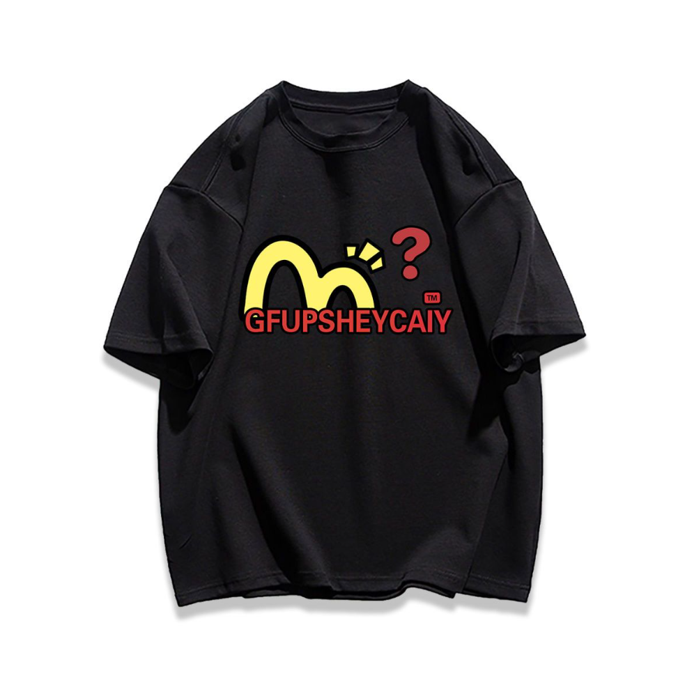男女兼用 シンプル カジュアル プリント Tシャツ S-13232